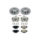 Power Stop 10 - 12 Audi A3 Rear Autospecialty Brake Kit w/Calipers - My Store