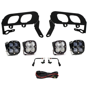compare product Baja Designs 14-15 Silverado 1500 White Fog Pocket Kit - Amber