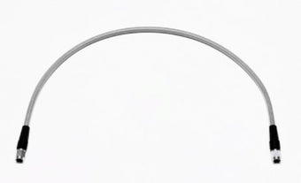 compare product Wilwood 25in OAL Flexline Brake -3 Hose to -3 Female SINGLE LINE