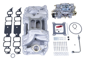 compare product Edelbrock Manifold And Carb Kit Performer RPM Air-Gap Big Block Chevrolet Rectangle Port