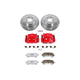 Power Stop 02 - 03 Subaru Impreza Front Z26 Street Warrior Brake Kit w/Calipers - My Store