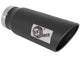 aFe Power MACH Force - Xp 5in In x 6in Out x 15in L Bolt - On 409 SS Exhaust Tip - Black - My Store