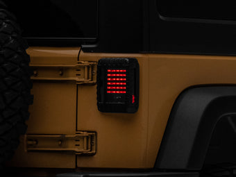 compare product Raxiom 07-18 Jeep Wrangler JK LED Tail Lights- Black Housing (Smoked Lens)
