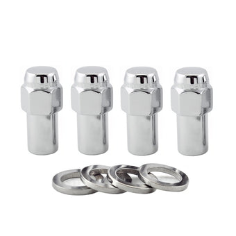 compare product McGard Hex Lug Nut (Long Shank - .946in.) M12X1.5 / 13/16 Hex / 1.85in. Length (4-pack) - Chrome