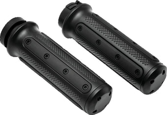 compare product Kuryakyn Heavy Industry Grips Dual Cable Black