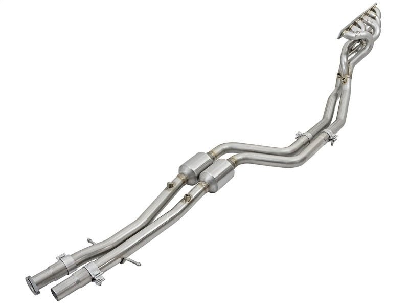 aFe Twisted Steel Long Tube Headers w/ Mid Pipes (Catted) 96 - 99 BMW M3 L6 - 3.2L S52 - My Store