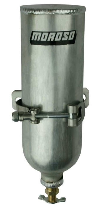compare product Moroso Coolant Neck Overflow Tank 3in Diameter x 9in Tall Aluminum