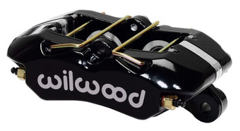 compare product Wilwood Caliper-Forged Dynapro 4 5.25in Mount-Black-Universal 1.38/1.38in Pistons .81in Disc