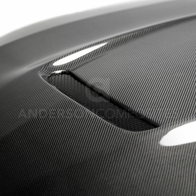 Anderson Composites 2018 Ford Mustang Type - GR Double Sided Carbon Fiber Hood - My Store