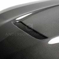 Anderson Composites 2018 Ford Mustang Type - GR Double Sided Carbon Fiber Hood - My Store