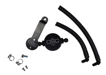compare product J&L 16-23 Toyota Tacoma 3.5L Driver Side Oil Separator 3.0 - Black Anodized