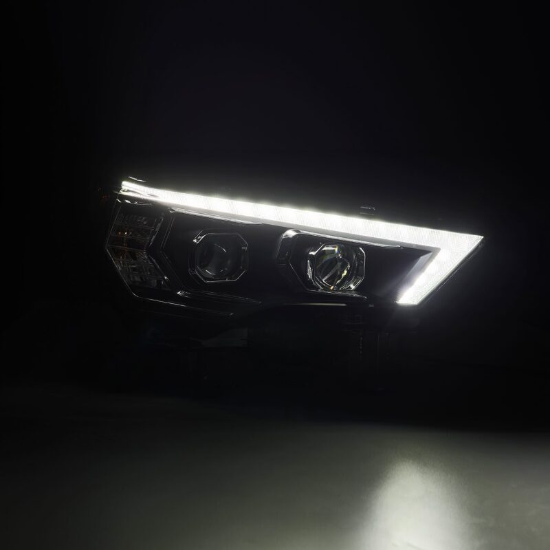 AlphaRex 14 - 22 Toyota 4Runner PRO - Series Projector Headlights Black w/Seq. Sig. + DRL - My Store