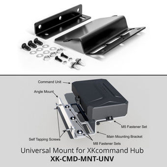 compare product XK Glow XKcommand Hub Mounting Bracket for Universal Fitment