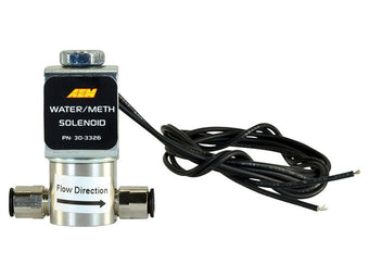 compare product AEM Water/Methanol Injection System - High-Flow Low-Current WMI Solenoid - 200PSI 1/8in-27NPT In/Out