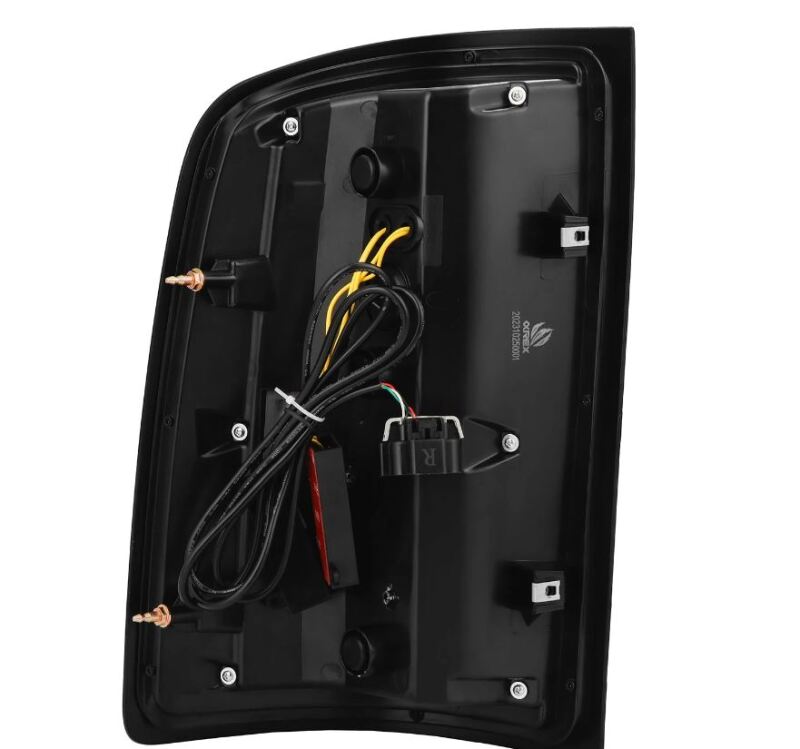 AlphaRex 07 - 13 GMC Sierra 1500/2500HD/3500HD Luxx Series LED Tail Lights - Alpha Black - My Store