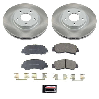compare product Power Stop 18-20 Mitsubishi Eclipse Cross Front Semi-Coated Rotor Kit
