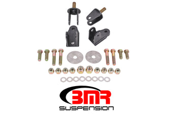 compare product BMR 79-04 Fox Mustang Rear Coilover Conversion Kit w/o Control Arm Bracket - Black Hammertone