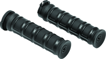 compare product Kuryakyn Dillinger Grips Dual Cable Satin Black