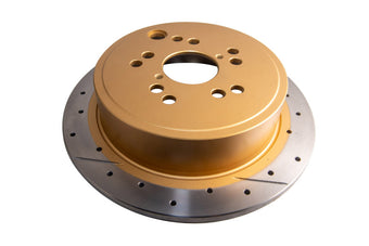 compare product DBA 12+ Subaru/Scion BRZ/FR-S (AU Spec) 10 Lug Slot Rear Drilled & Slotted Street Series Rotors