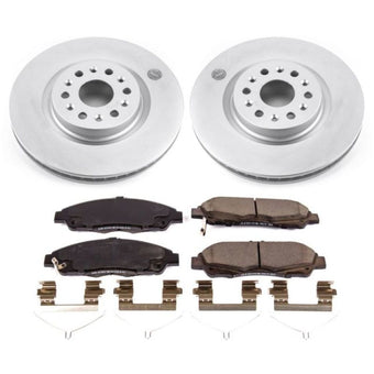 compare product Power Stop 17-18 Cadillac XT5 Front Z17 Evolution Geomet Coated Brake Kit