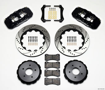 compare product Wilwood AERO4 Rear Kit 14.00in Drilled 97-04 Corvette C5/Z06 05-13 C6