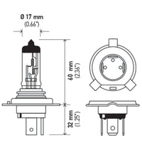 Hella H4 12V 130/90W Halogen Headlight Bulb - Universal - My Store