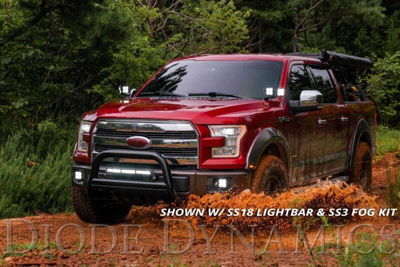 Diode Dynamics 15 - 20 Ford F - 150 Stage Series Ditch Light Kit - Yellow Combo/Driving - My Store