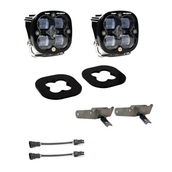 compare product Baja Designs 11-16 Ford Super Duty Squadron Pro Series Fog Pocket Kit