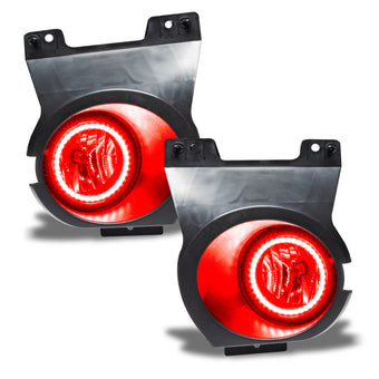 compare product Oracle Lighting 11-14 Ford F-150 Pre-Assembled LED Halo Fog Lights -Red