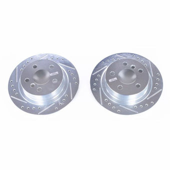 compare product Power Stop 14-18 BMW i3 Rear Evolution Drilled & Slotted Rotors - Pair