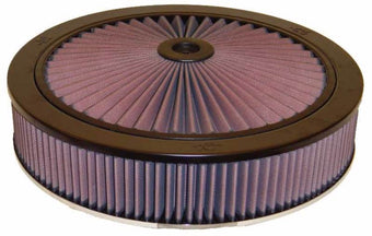 compare product K&N X-Stream Top Assembly 14in OD 5.125in Neck Flange 4.62in H w/Vent