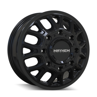 compare product Mayhem 8107D Cogent Dually 17x6.5 8x200 BP 125mm Offset 142mm Bore Gloss Black
