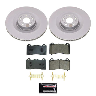 compare product Power Stop 21-23 Ford Mustang Mach-E Front Z17 Coated Brake Kit