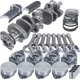 Eagle Chevy 400 3.750in Crank 5.700in I - Beam Rods - 7cc Flat Top 4.165in Pistons Rotating Assembly - My Store