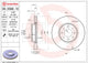 Brembo 1993 Volvo 850 Front Premium OE Equivalent Rotor - My Store