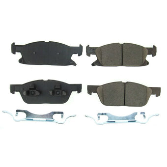 compare product Power Stop 2019 Ford Edge Front Z17 Evolution Ceramic Brake Pads w/Hardware