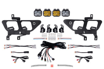 compare product Diode Dynamics 21-22 Ford F-150 SS3 LED Fog Pocket Kit - Yellow Sport