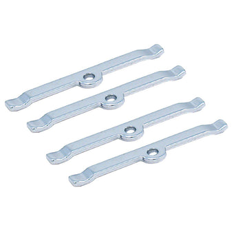 compare product Spectre BB Chevy Valve Cover Spreader Bar Kit SB Chevy - Chrome