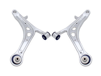 compare product SuperPro 2008 Subaru Impreza WRX STI Front Lower Alloy Control Arm Kit (+Caster)