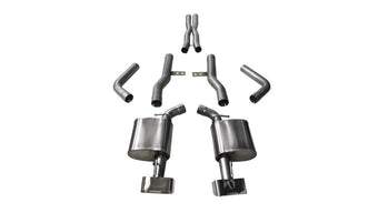 compare product Corsa 2015-2023 Dodge Challenger SRT / Scat Pack / R/T 6.4L Polished Xtreme Cat-Back Exhaust