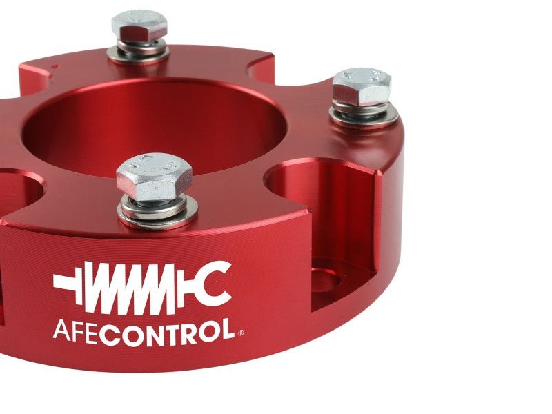 aFe CONTROL 1.875 IN Leveling Kit 22 - 23 Toyota Tundra - Red - My Store