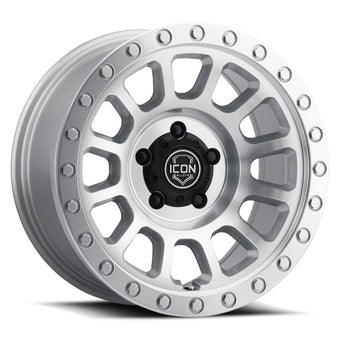 compare product ICON Hulse 18x9 8x180 12mm Offset 5.5in BS Silver Machined
