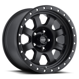 compare product Raceline 929B Avenger 17x9in / 5x139.7 BP / -12mm Offset / 107.95mm Bore - Satin Black Wheel