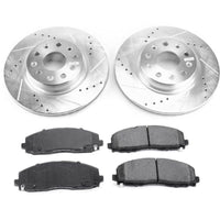 Power Stop 18 - 19 Jeep Wrangler Front Z23 Evolution Sport Brake Kit - My Store