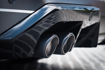 compare product Akrapovic 2024+ BMW M5 (G90,G99) Round Carbon Fiber Tail Pipe Set