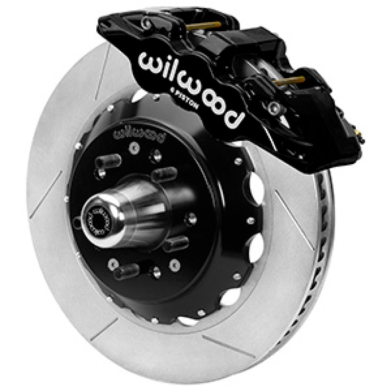Wilwood Aero6R/ST Front Big Brake Kit 14in Black Anodize 79 - 88 Chevrolet Monte Carlo - My Store
