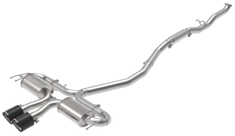 aFe Takeda 3in 304 SS Cat - Back Exhaust System w/CF Tips 17 - 20 Honda Civic Sport L4 - 1.5L (t) - My Store