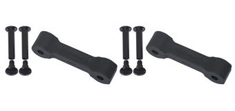 compare product Kentrol 07-18 Jeep Wrangler JK Replacement Hood Catch Rubbers Pair - Textured Black
