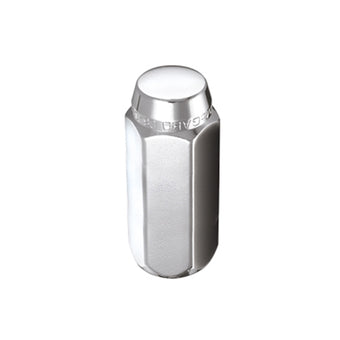 compare product McGard Hex Lug Nut (Cone Seat) M12X1.75 / 13/16 Hex / 1.815in. Length (Box of 100) - Chrome