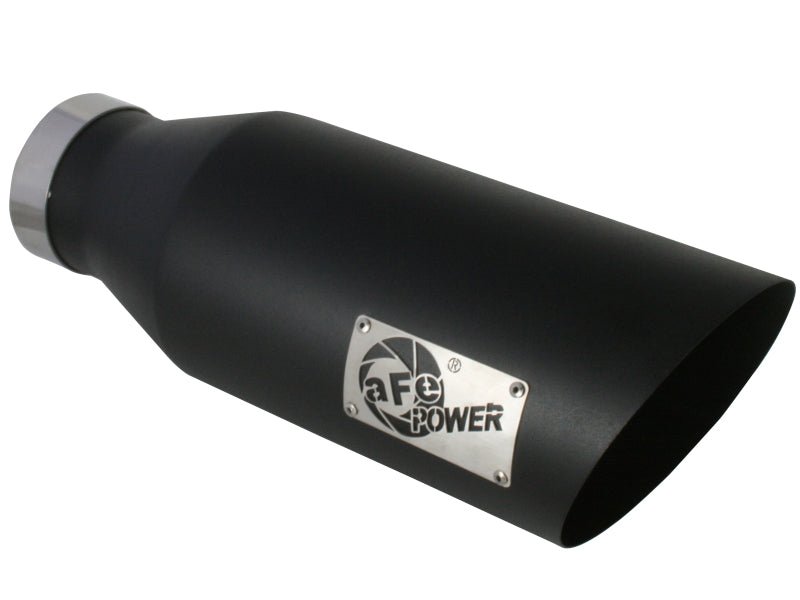 aFe MACH Force - Xp Universal Exhaust Tip 4 IN Inlet x 7 IN Outlet x 18 IN L - My Store
